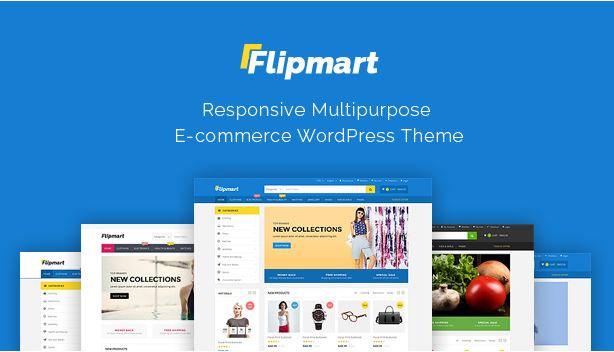 Flipmart - Theme sang trọng và trang nhã cho website bán hàng.