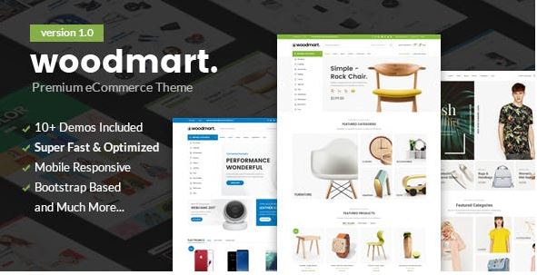 Woodmart cũng là một theme WordPress thương mại điện tử mà bạn nên dùng thử.