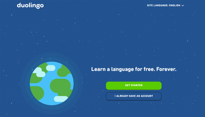 Website học tiếng Anh miễn phí - Doulingo.com
