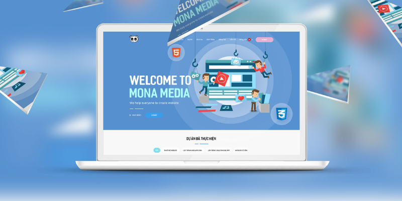 Mona Media - Công ty thiết kế website học trực tuyến chuyên nghiệp, hàng đầu