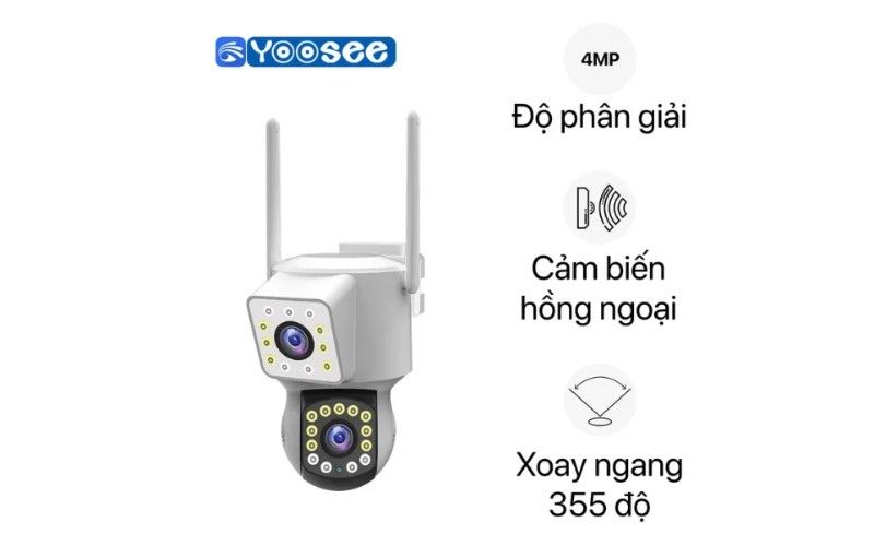 Camera IP Wifi 4MP Yoosee D13Z