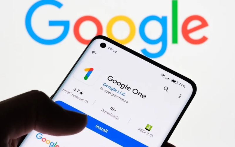 các đăng ký mua Google One 