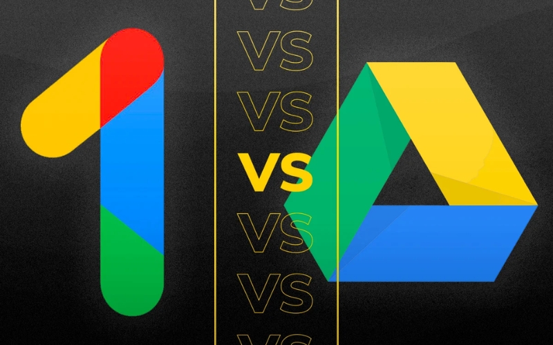 điểm khác nhau giữa Google One và Google Drive