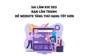 sai lầm khi seo