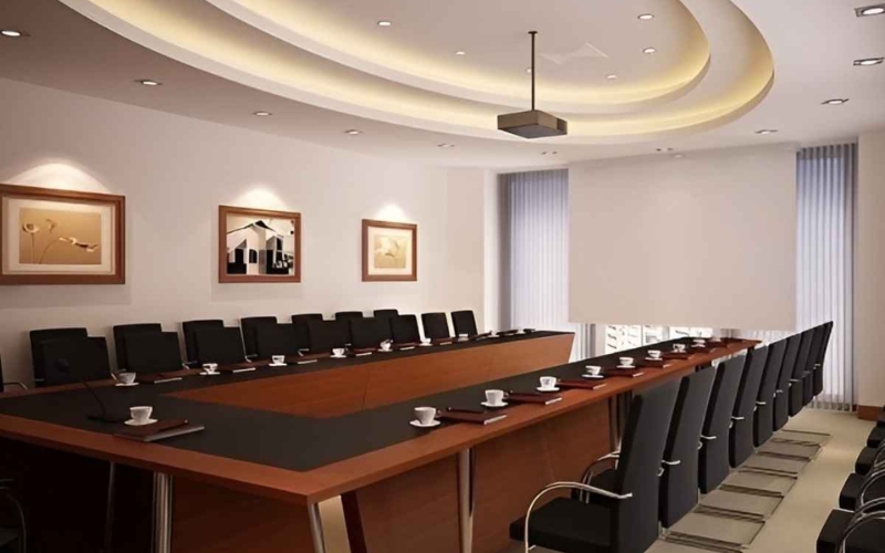 Kiểu setup phòng họp chữ U