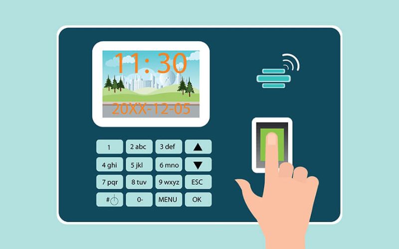 Đôi nét về máy chấm công vân tay